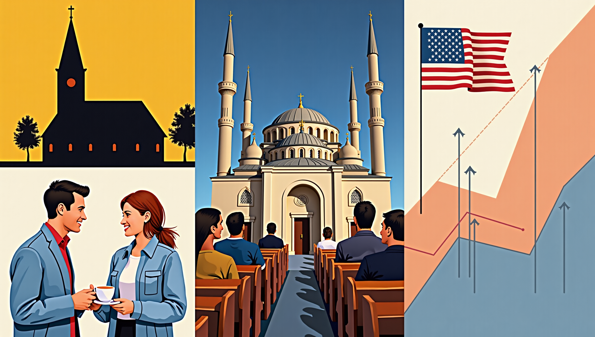 Major Shifts in U.S. Religion: Insights from the Pew Research Center Study